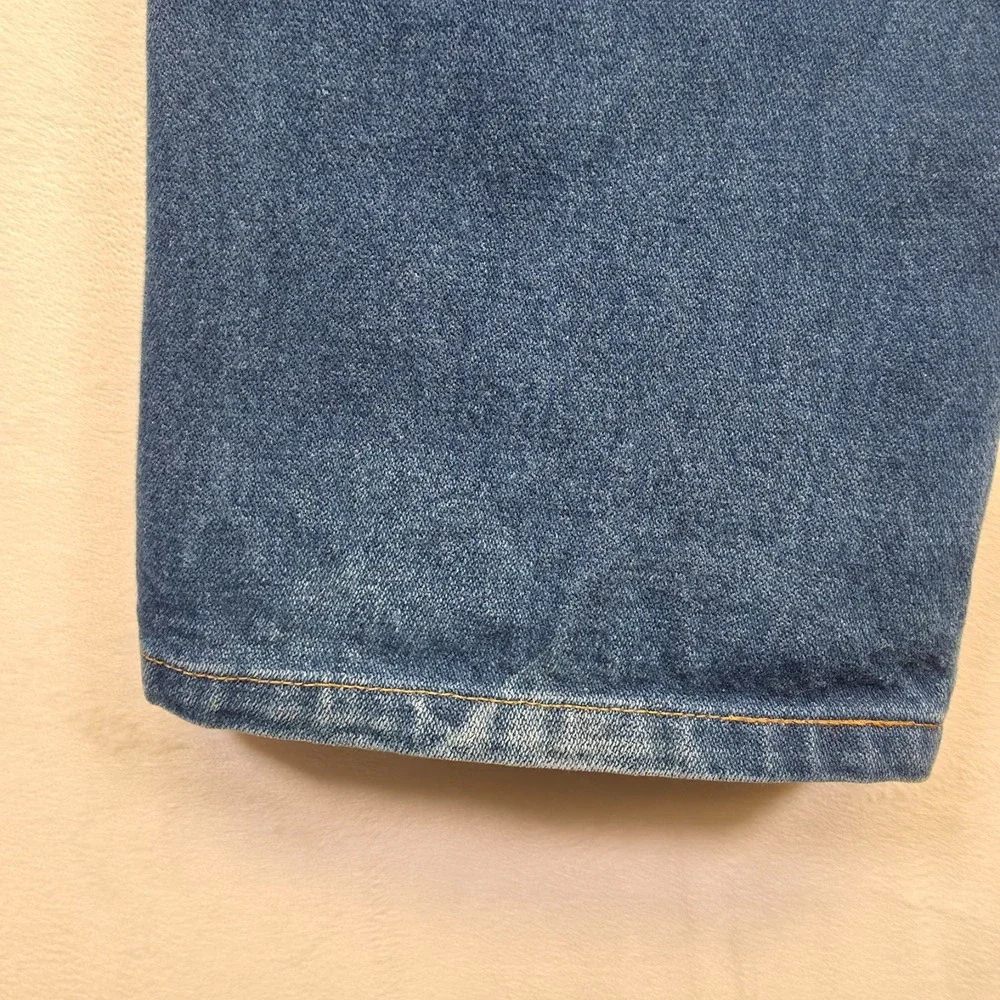 Wrangler Jeans Mens 36x32 Blue Cowboy Cut Original Fit Medium Wash Denim Western